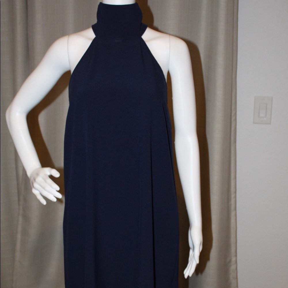 High neck dress